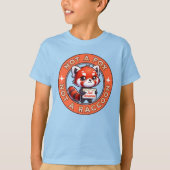 Gewoon Geweldige rode panda T-shirt (Voorkant)