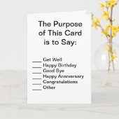 Gewoon Geweldige Wenskaart Kaart (Gele Bloem)