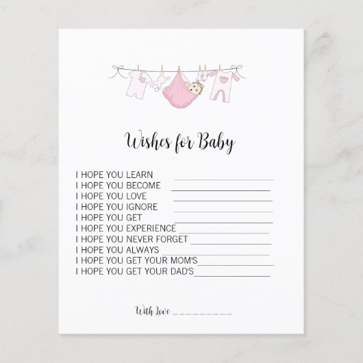 Gewoon gewoon Baby shower voor Baby (Voorkant)