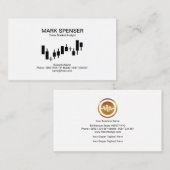 Gewoon gewoon graafforex van de gewone schone effe visitekaartje (Voorkant / Achterkant)