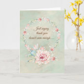 Gewoon Gezegde Dank je Waterverf Cactus Kaart (Gele Bloem)