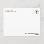 Gewoon Gezegde Hallo Bold Peacock Foto Friendly No Briefkaart (Achterkant)