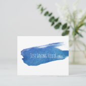 Gewoon Gezegde Hallo Briefkaart (Staand voorkant)