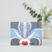 Gewoon gezegde Hallo Briefkaart (Staand voorkant)