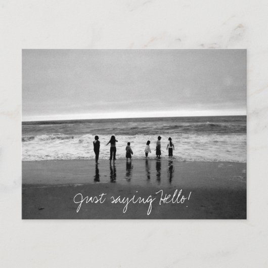  Gewoon gezegde Hallo! Briefkaart (Voorkant)