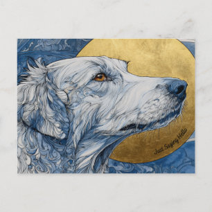 Gewoon Gezegde Hallo Briefkaart