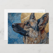 Gewoon Gezegde Hallo Briefkaart (Voorkant / Achterkant)