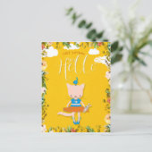 Gewoon Gezegde Hallo jou Briefkaart (Staand voorkant)