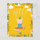 Gewoon Gezegde Hallo jou Briefkaart (Voorkant)