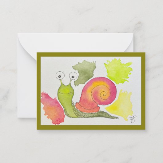 Gewoon Gezegde Hallo Notitiekaartje (Voorkant)