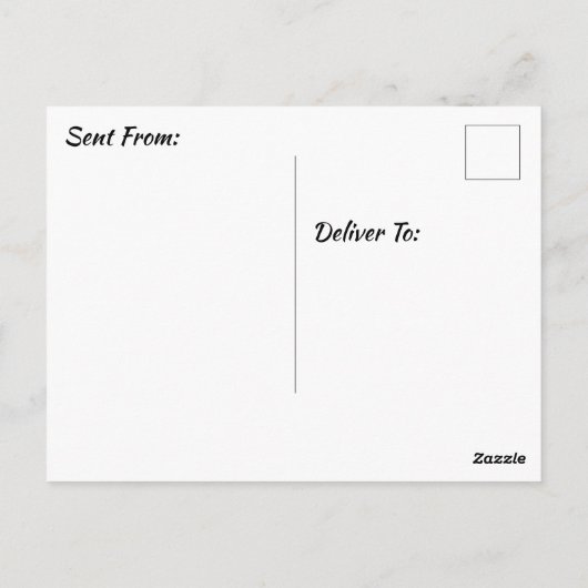 Gewoon Gezegde Hi van Wisconsin Koeien en Boerderi Briefkaart (Achterkant)