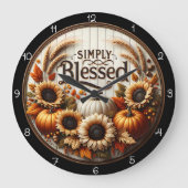 Gewoon gezegende Herfst oogst Grote Klok (Voorkant)