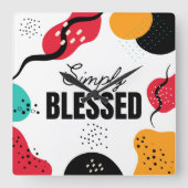 Gewoon gezegende wandklok (Voorkant)