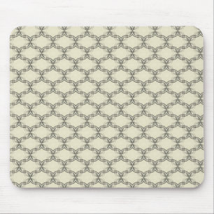Gewoon Glamoureuze Mousepad, Black en Ivory Muismat