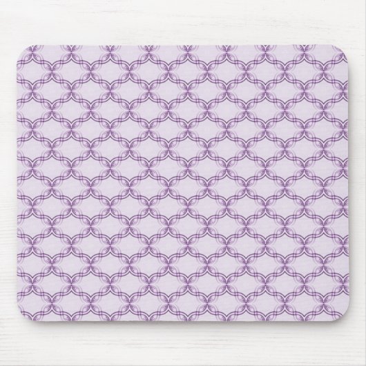 Gewoon Glamoureuze Mousepad, Paars Muismat (Voorkant)