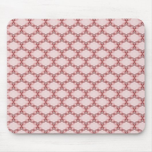 Gewoon Glamoureuze Mousepad, Rood Muismat (Voorkant)