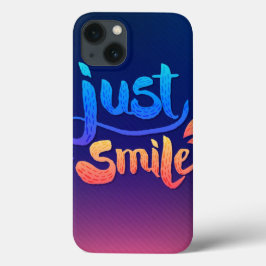 Gewoon glimlach Case-Mate iPhone case