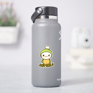 Gewoon glimlach sticker