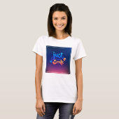 Gewoon glimlach t-shirt (Voorkant volledig)