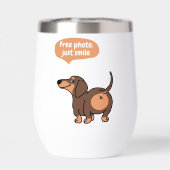 Gewoon glimlachen, gratis foto (Achterkant)