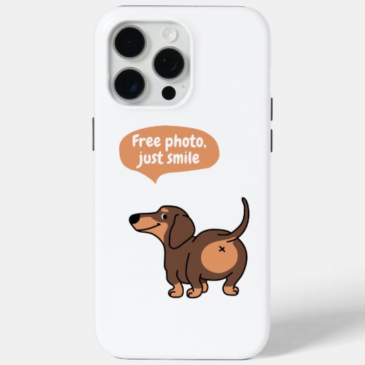 Gewoon glimlachen, gratis foto Case-Mate iPhone case (Achterkant)