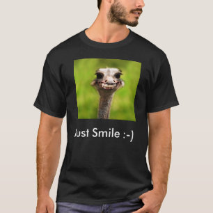 Gewoon glimlachen :-) t-shirt
