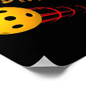 Gewoon gooien - Grappig Pickleball Poster (Hoek)