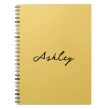 Gewoon goud script gepersonaliseerd