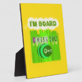 Gewoon grappig dat ik je mis... fotoplaat (Zijkant)