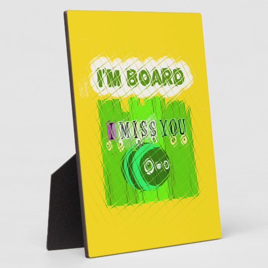 Gewoon grappig dat ik je mis... fotoplaat (Zijkant)