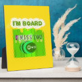 Gewoon grappig dat ik je mis... fotoplaat (Zijkant)