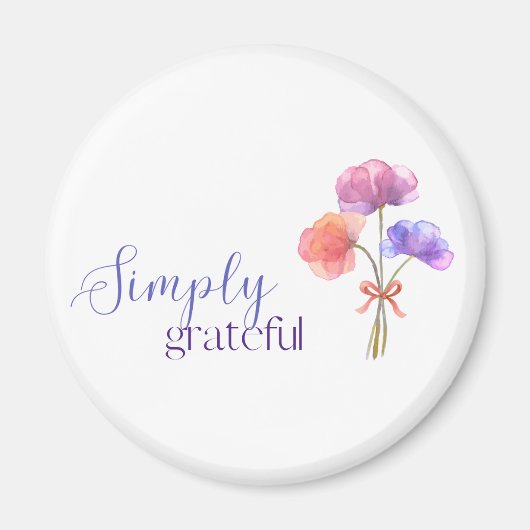 Gewoon Grateful Magnet (Voorkant)