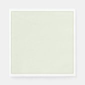 Gewoon groen papieren servetten (Voorkant)