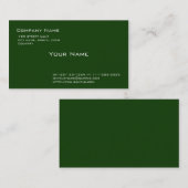 gewoon groen visitekaartje (Voorkant / Achterkant)