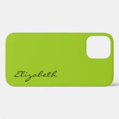 Gewoon groene achtergrond Case-Mate iPhone case (Achterkant (horizontaal))