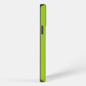 Gewoon groene achtergrond iPhone hoesje (Rechterkant)