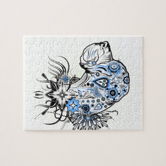 Gewoon Grote Denen Legpuzzel (Horizontaal)