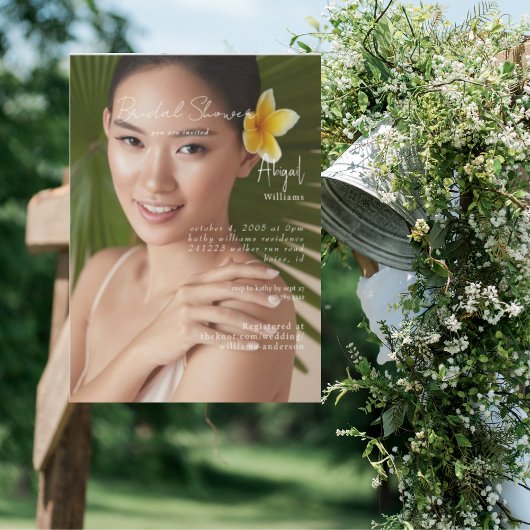 Gewoon haar bruid foto Vrijgezellenfeest Kaart