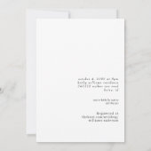 Gewoon haar moderne bruid foto Vrijgezellenfeest Kaart (Achterkant)