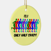 gewoon half gek keramisch ornament (Rechts)