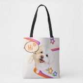 Gewoon "Hallo" zeggen Tote Bag (Voorkant)