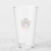 Gewoon Halloween-valstemming afwachten Glas (Achterkant)
