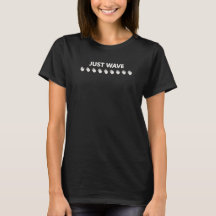 Gewoon Handgolven Vriendelijk Moderne T-Shirt