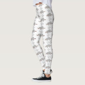 Gewoon hangen rond leuke luie luiaard leggings (Links)
