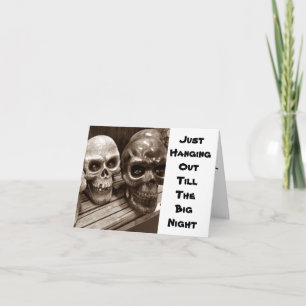 GEWOON *HANGING UIT* NA ALLE HALLOWEE KAART