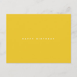 Gewoon Happy Birthday Briefkaart