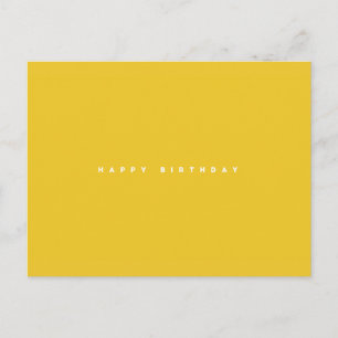 Gewoon Happy Birthday Briefkaart