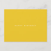 Gewoon Happy Birthday Briefkaart (Voorkant)