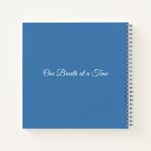 Gewoon Hardback Journal inademen Notitieboek (Achterkant)