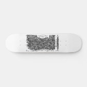 Gewoon "Heart Sutra Shakyo" Deck Persoonlijk Skateboard (Horizontaal)